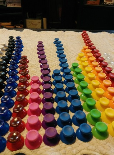 huge lot of xbox 360 thumbsticks and more!!