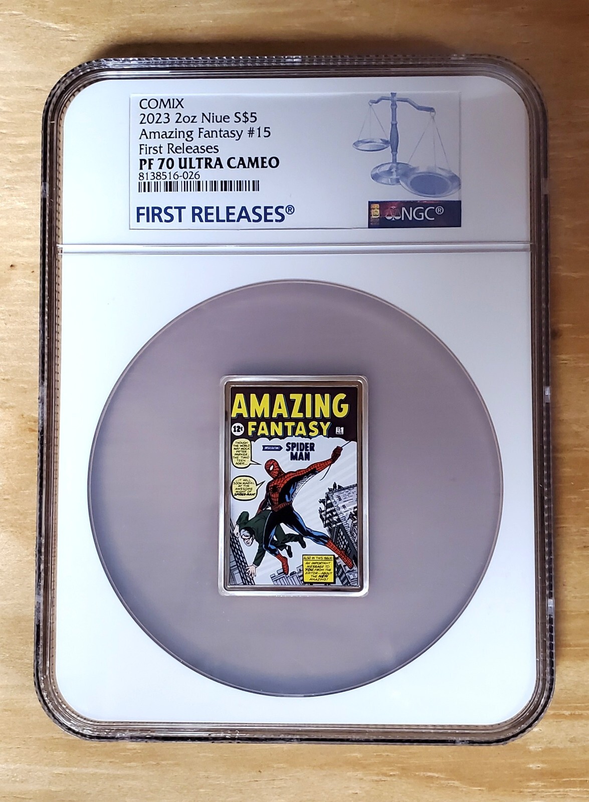 2023 COMIX NIUE $5 AMAZING FANTASY #15 NGC PF70 ULTRA CAMEO