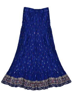 Ayurvastram - Anu Block Print Style Pure Cotton Skirt