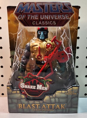 2014 MOTU Classics Blast Attak Snake Men