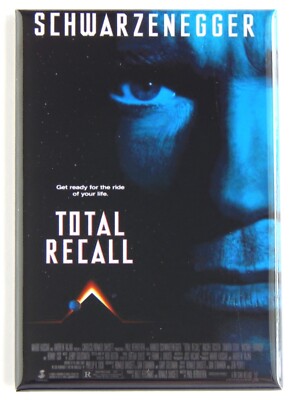 Total Recall FRIDGE MAGNET movie poster