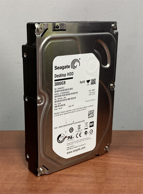 Seagate Desktop HDD 3000GB 3TB ST3000DM001 7200RPM 3.5'' SATA Hard Drive