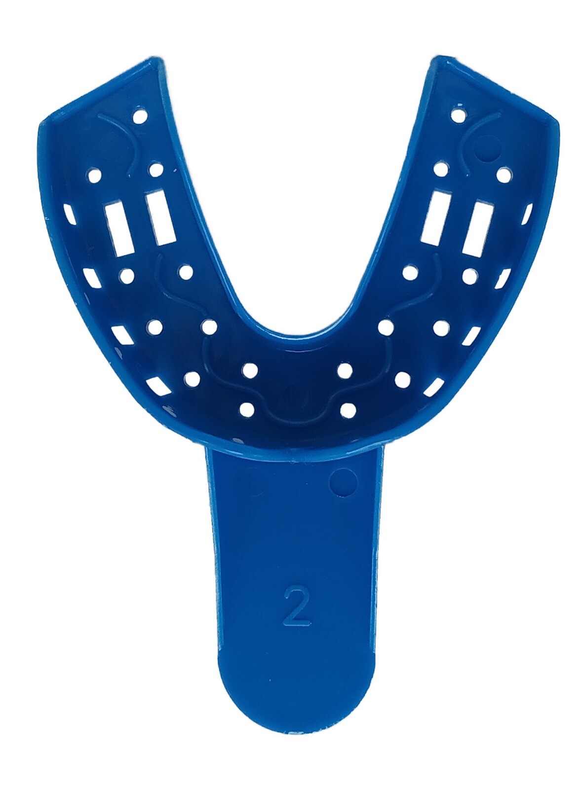Dental Impression Trays #1 to #10 Perforated 12 Pieces/Bag