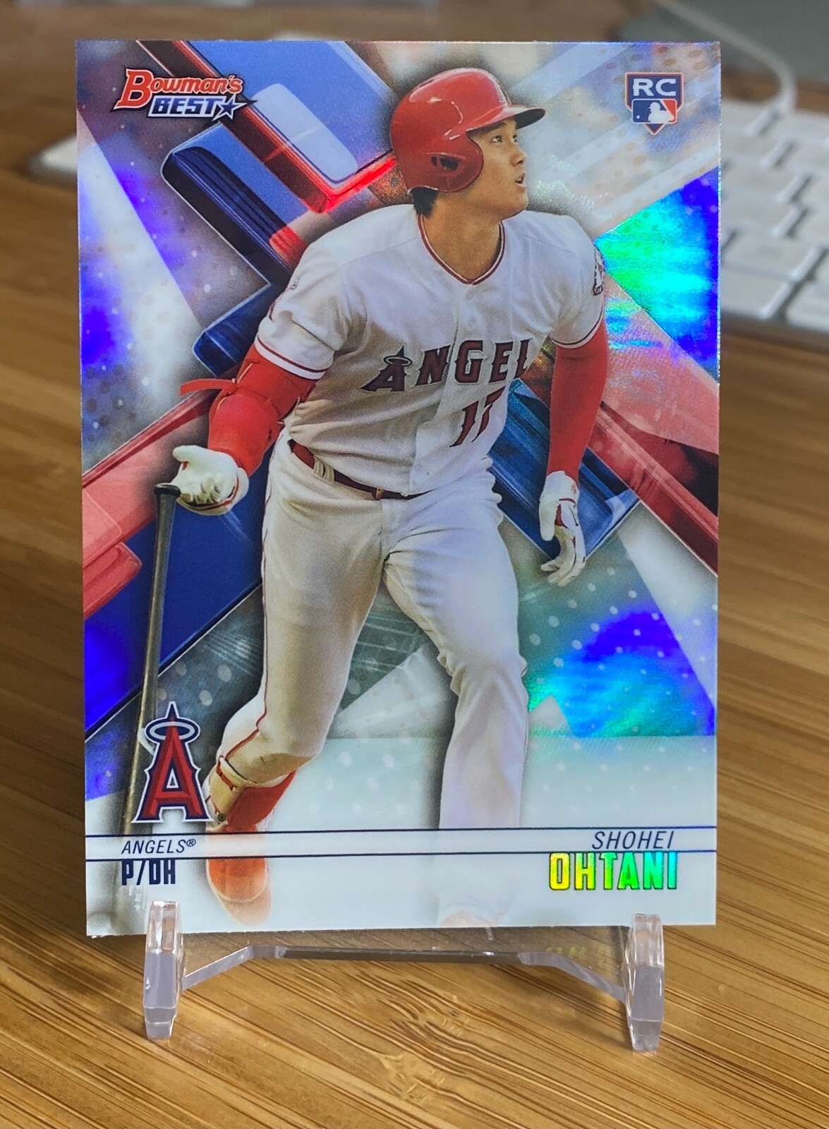 大谷翔平 2018 Bowman's Best Refractor Shohei 2018 Bowman's Best Refractor SHOHEI OHTANI Rookie RC ANGELS