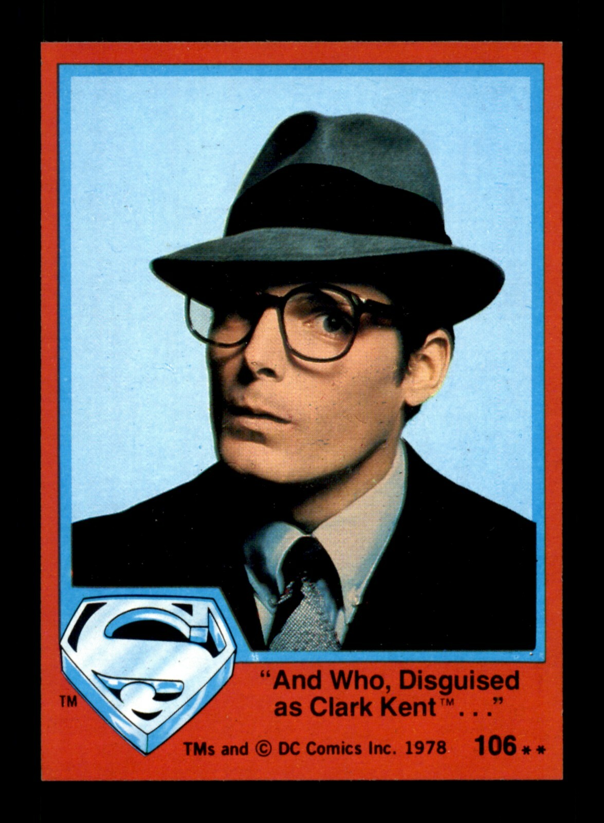 1978 TOPPS SUPERMAN THE MOVIE SERIES 1 AND 2 / See drop down menu.