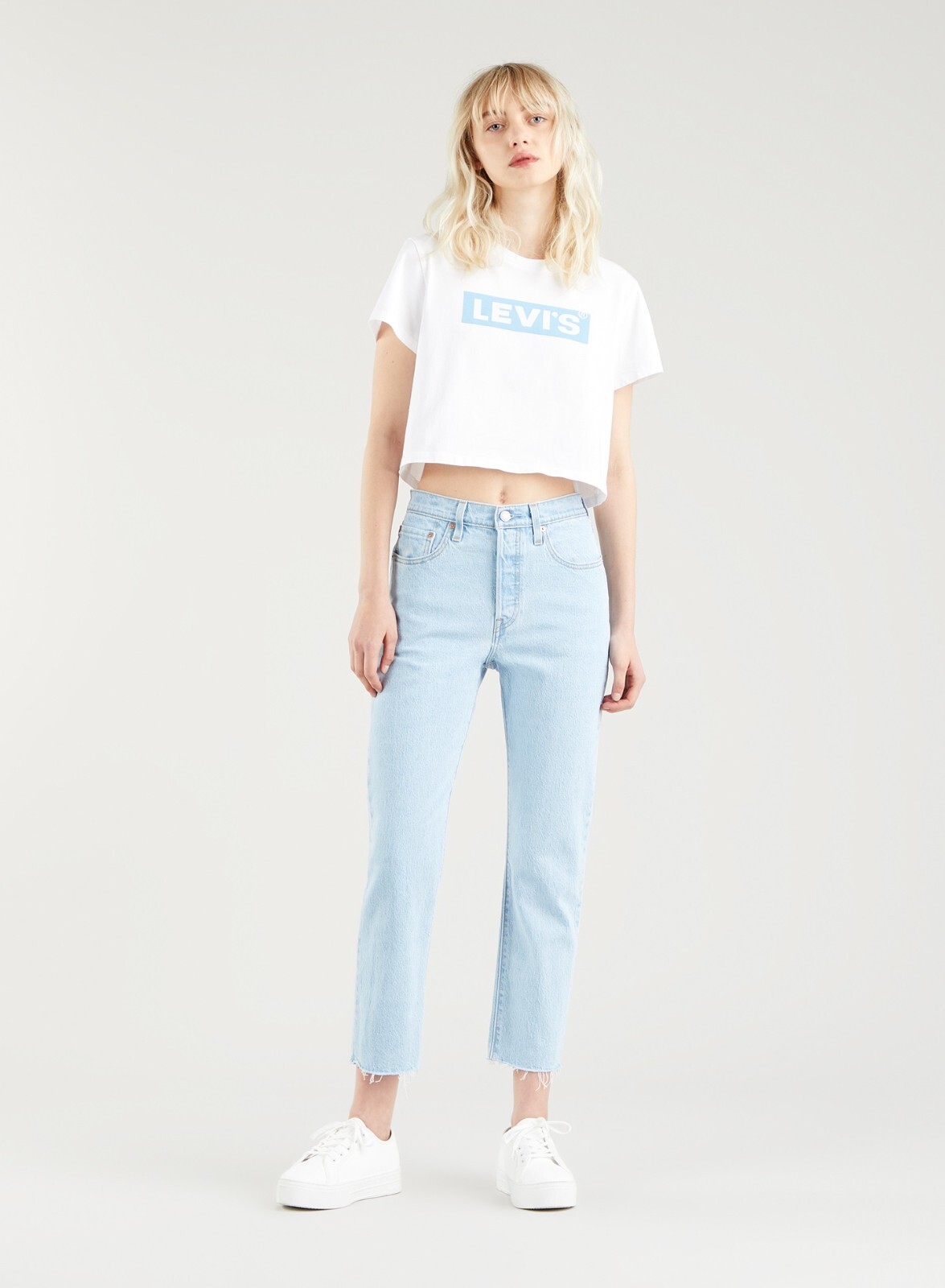 LEVI'S LEVI'S 501 CROP SAMBA GOAL JEANS