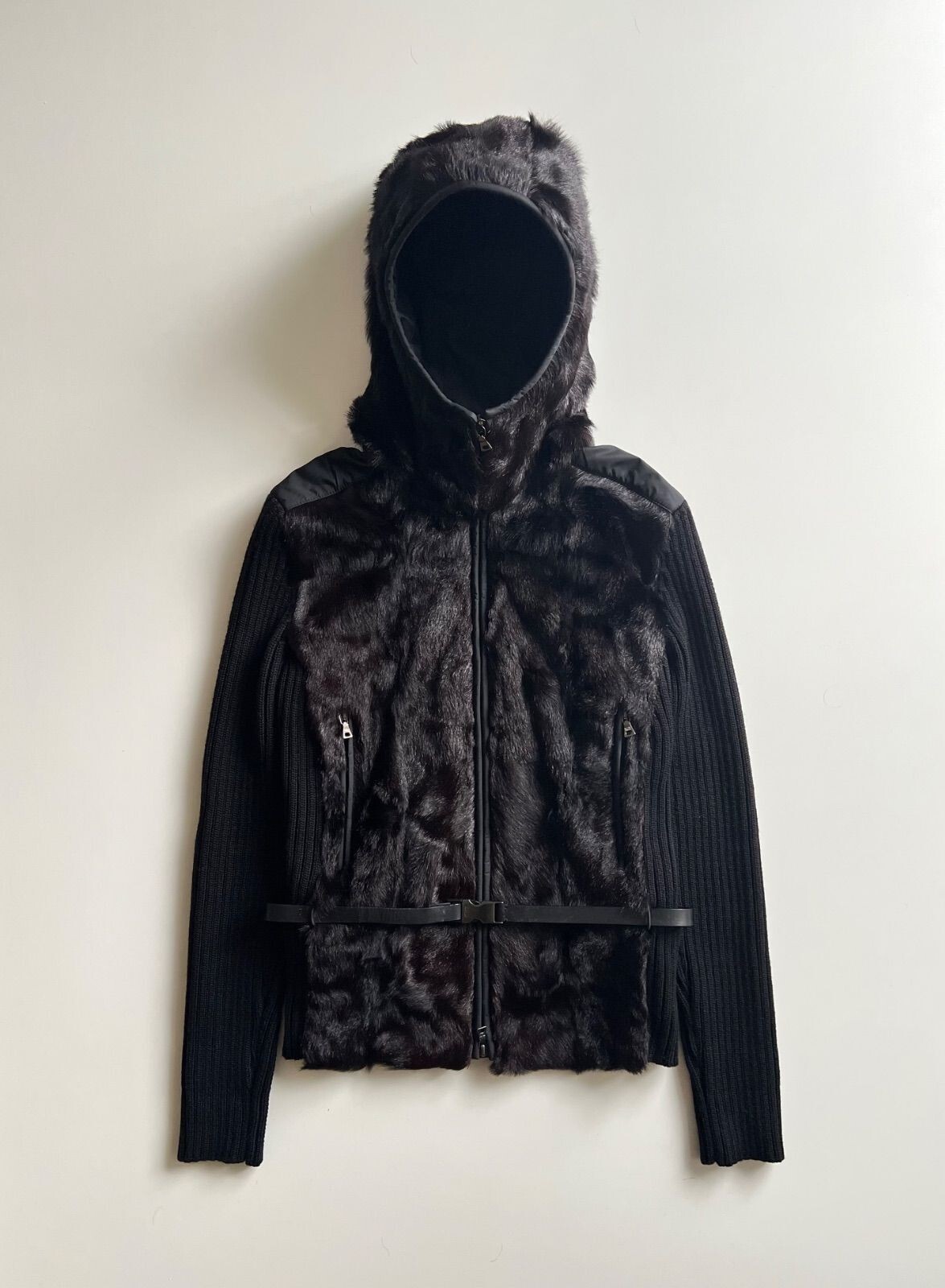 PRADA SPORT FW2000 Docking Jacket Archive Size 42 Fur