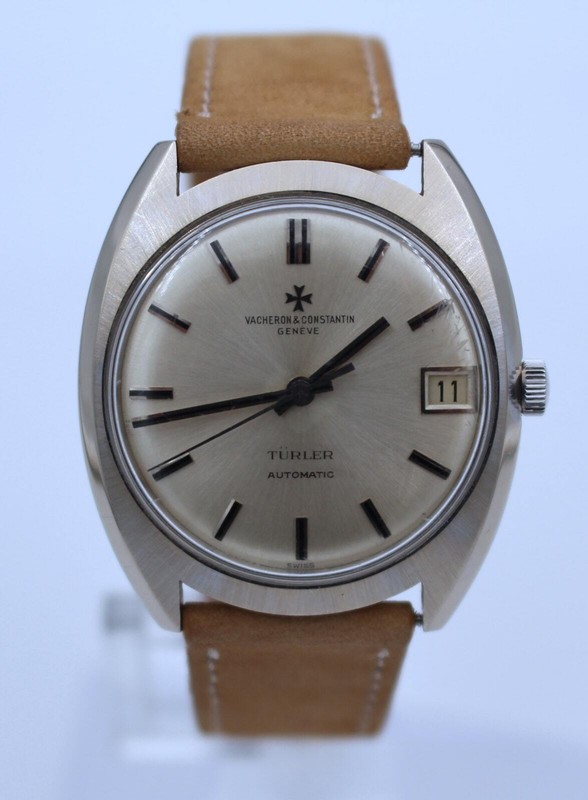 Vacheron Constantin Vintage 36mm Auto White Gold Mens Watch 7397