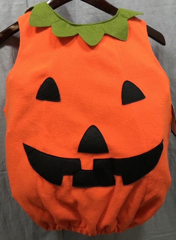 Pottery Barn Kids Puffy Pumpkin Halloween Costume 3t Ebay