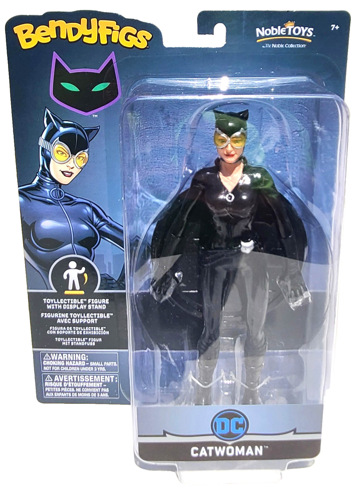 BendyFigs The Noble Collection - DC Comics Catwoman 7.5-inch Figure
