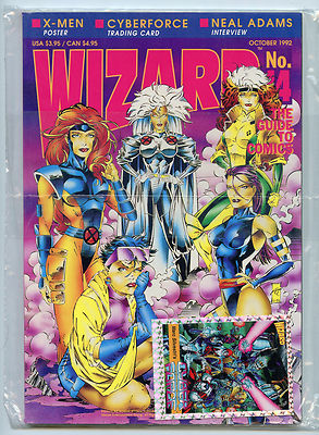 Wizard Magazine Issue #14 Brand New Unread NM/+ Bagged 1992