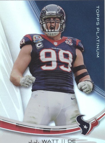 2013 Topps Platinum J.J. Watt #93