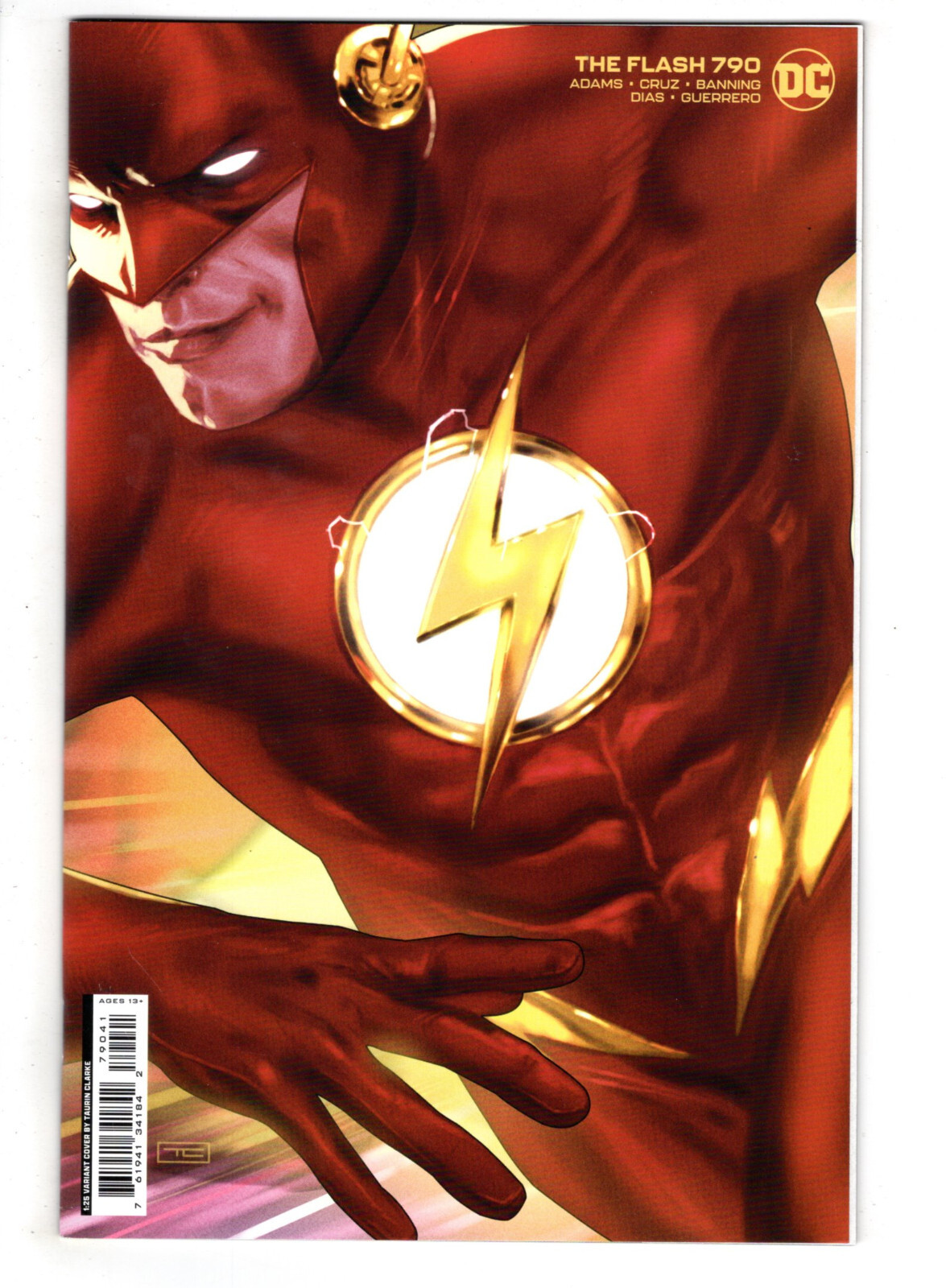 THE FLASH #790 (2023) - GRADE NM - DC 1:25 INCENTIVE TAURIN