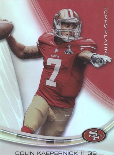 2013 Topps Platinum Colin Kaepernick #46