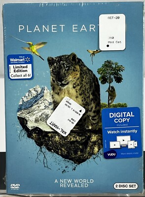 Planet Earth II DVD 2016 Limited Edition A New World Revealed
