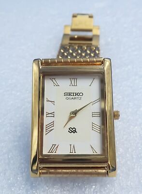 ⚡️Pristine - RARE Seíko Vintage Slim Tank Quartz Men's ⚡️Pristine - RARE Seíko Vintage Slim Tank Quartz Men's