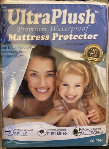 Waterproof Premium Queen Mattress Protector Soft & Comfortable Stretchable NEW