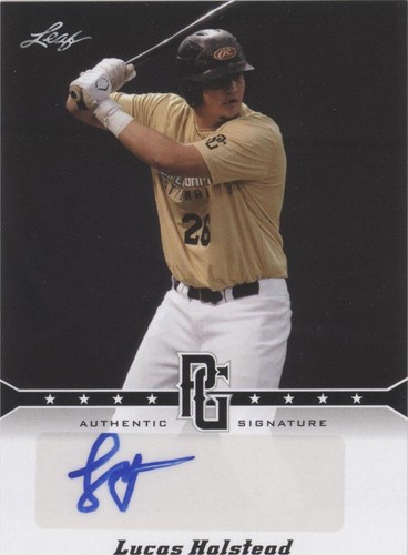 2013 Leaf Perfect Game Showcase - Lucas Halstead #A-LH2