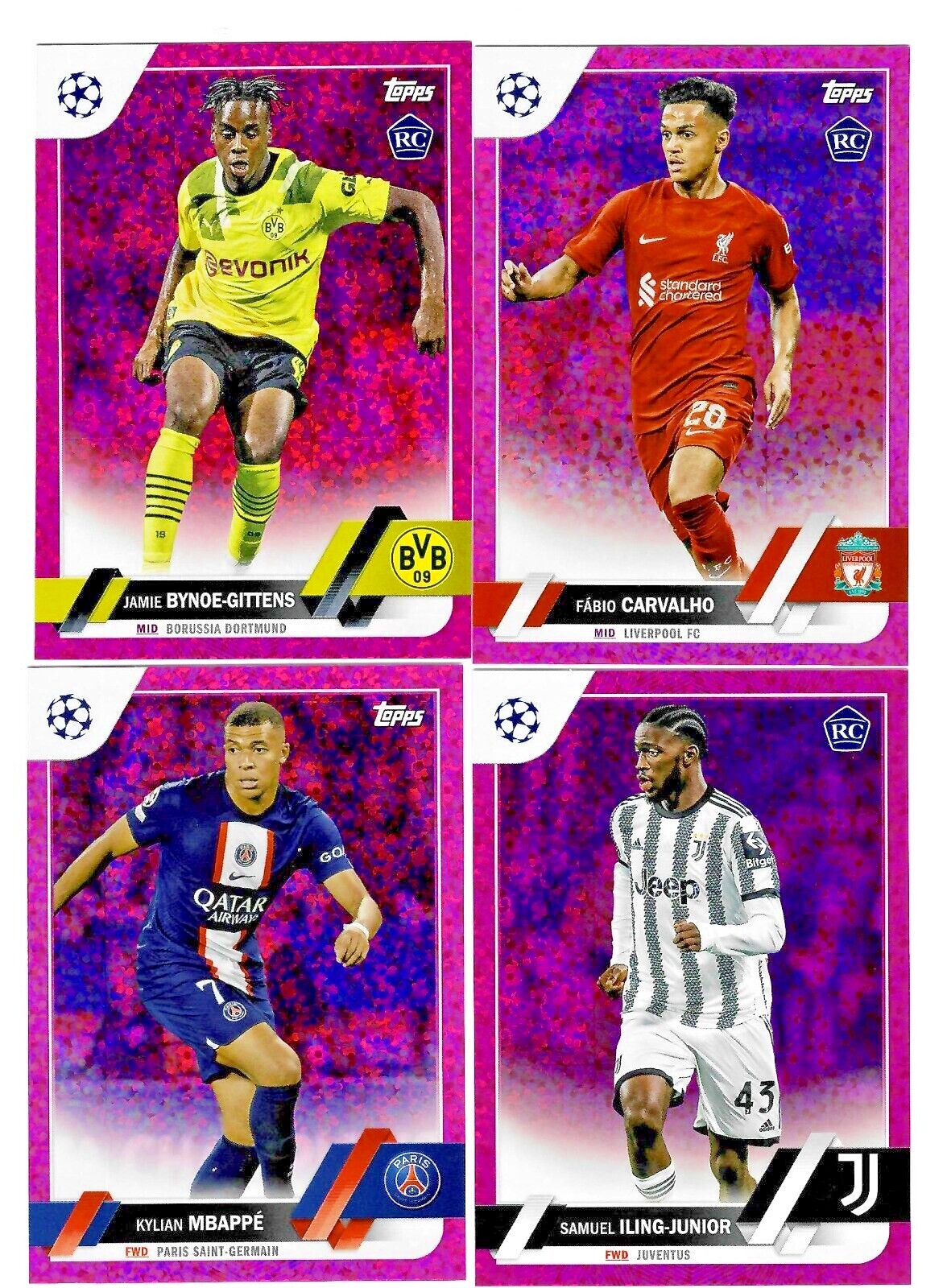 Topps Now 2023 レブロン ベッツ /25 Purple 2023-24 Topps Crystal Premium UEFA Purple /99 Benjamin Sesko