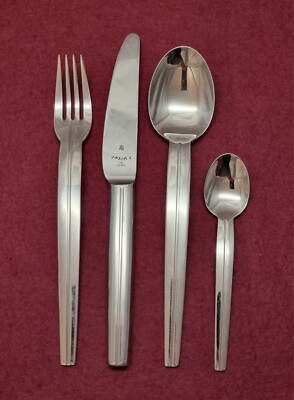 WMF maxims Cromargan Menübesteck 4 teilig mehrere Sets Vorhanden 