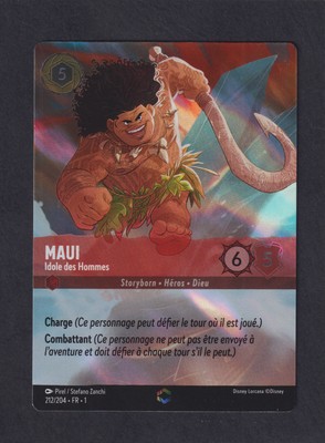 Lorcana - Maui - Idole des Hommes - Premier Chapitre - MINT/NMINT - FR - FOIL