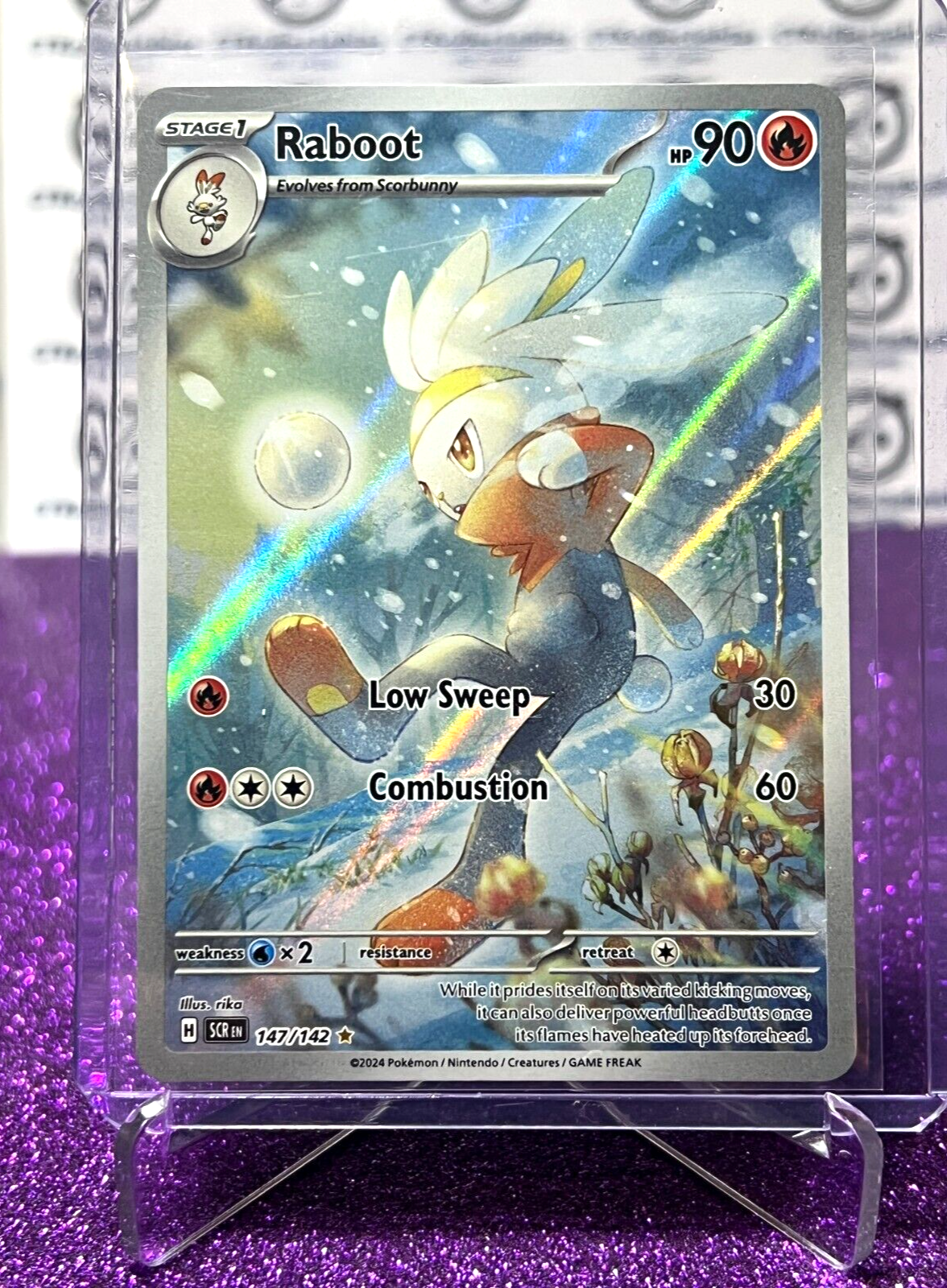 2024 SCARLET & VIOLET STELLAR CROWN POKEMON CARD RABOOT 2024 SCARLET & VIOLET STELLAR CROWN POKEMON CARD RABOOT