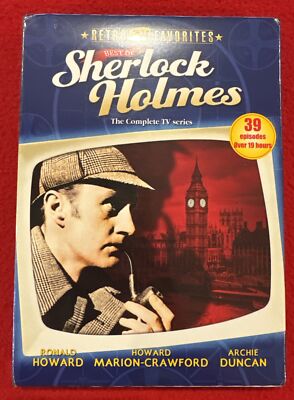 Sherlock Holmes The Complete Series 39 Episodes DVD 2014 2-Disc Set NEW SEALED