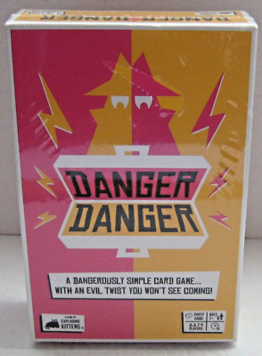 Danger Danger Card Game 2023 Party Ages 7+ Players 2-8   NEW