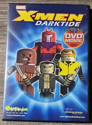Marvel X-Men Minimates Darktide DVD 2005,  Free Shipping 