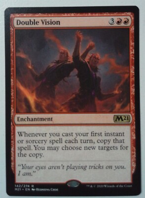 Double Vision *Rare* Magic MtG x1 M21 Core 2021