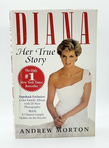 Diana : Her True Story By Andrew Morton First Printing Pocket