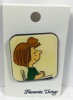 Peanuts Lapel Pin Charlie Brown Snoopy Joe Cool Lucy Favorite Things enamel mint