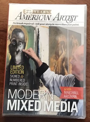 Modern Mixed Media DVD Art Instruction Marshall Arisman Charcoal Ink Pastel Oil