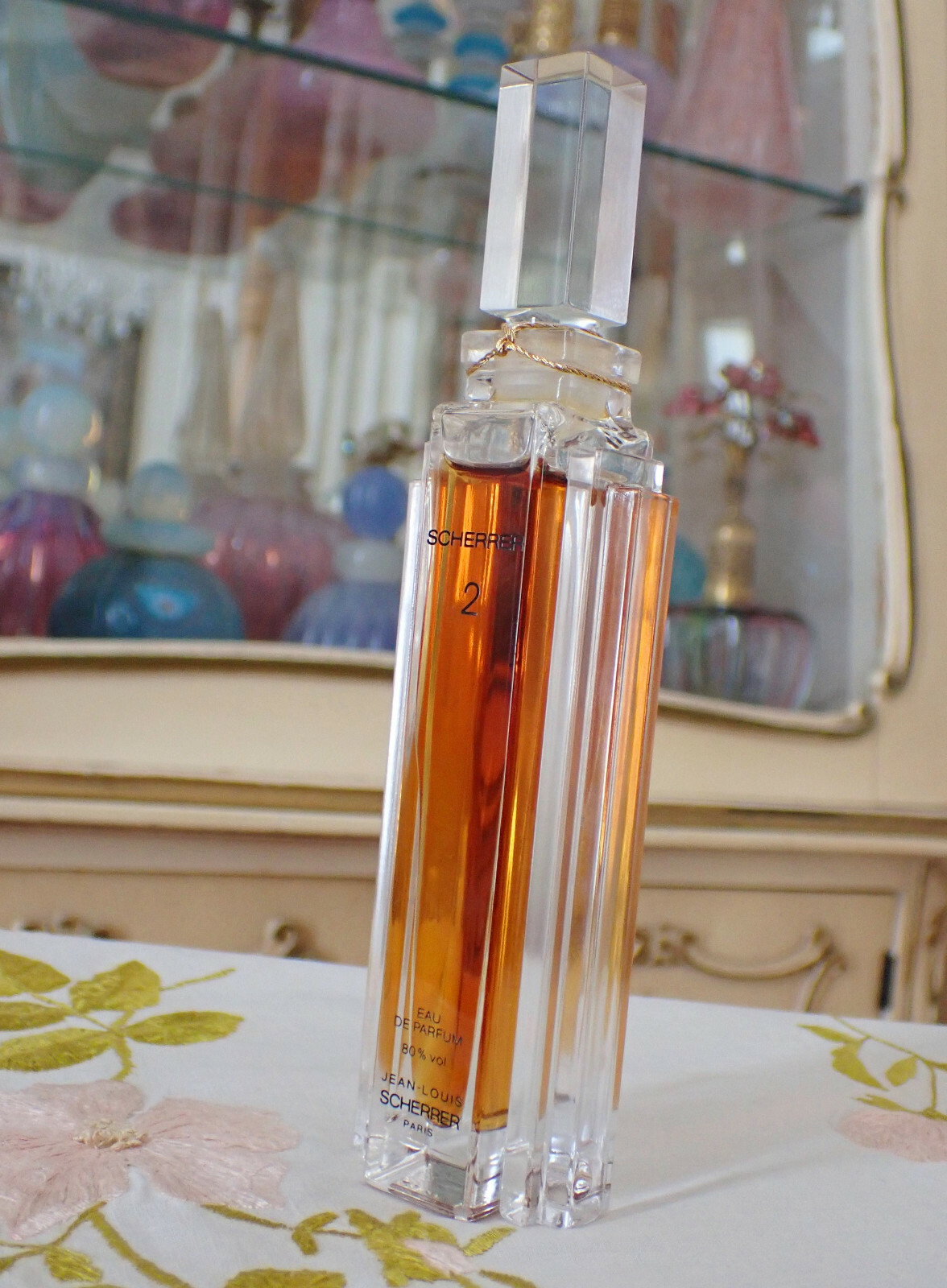 VTG Mid-1980s Jean Louis Scherrer SCHERRER 2 EDP 0.87 Oz 26ml Splash CORDED