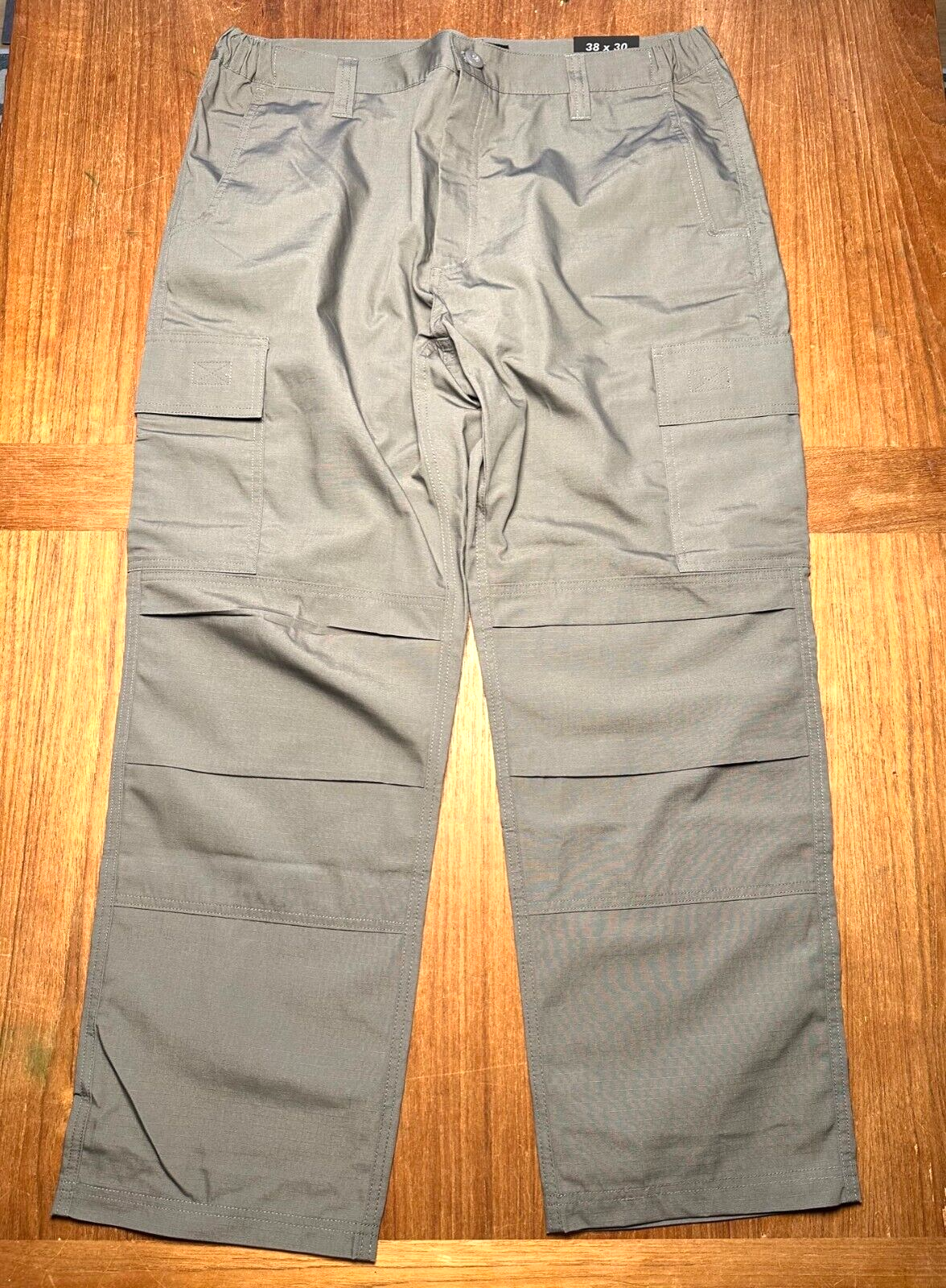 Pants Men's 38 X 30 Urban Ops Tactical Ripstop Gray Btp9001