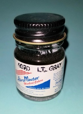 Aeromaster 9070 Soviet VVS Light Grey enamel paint color 1/2 oz.