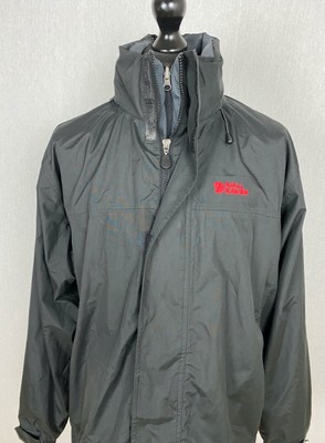 Fjallraven Anvand Hydratic Men s Jacket Size L Black Hooded Double Zip Insulated