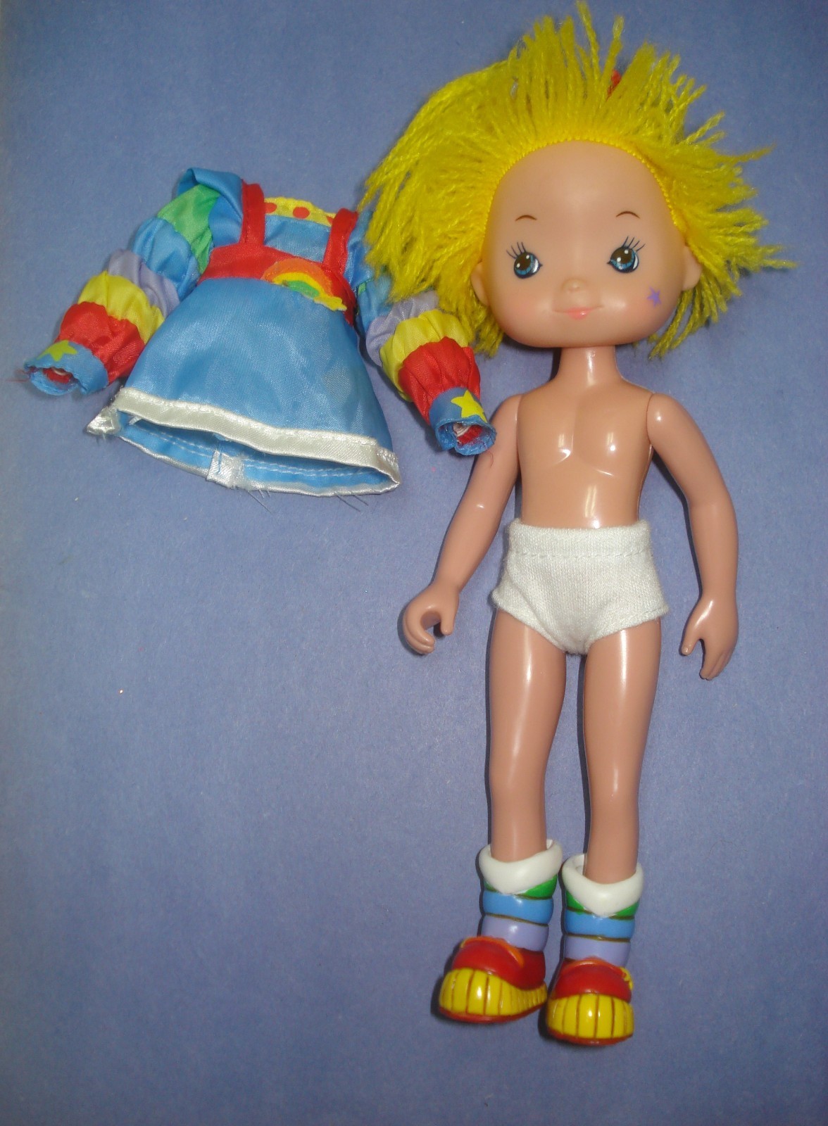 Vtg Hallmark 80s RAINBOW BRITE DOLL & OUTFIT Lot 1983 8