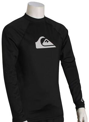 

Рашгард Quiksilver Boys All Time LS — черный — новый