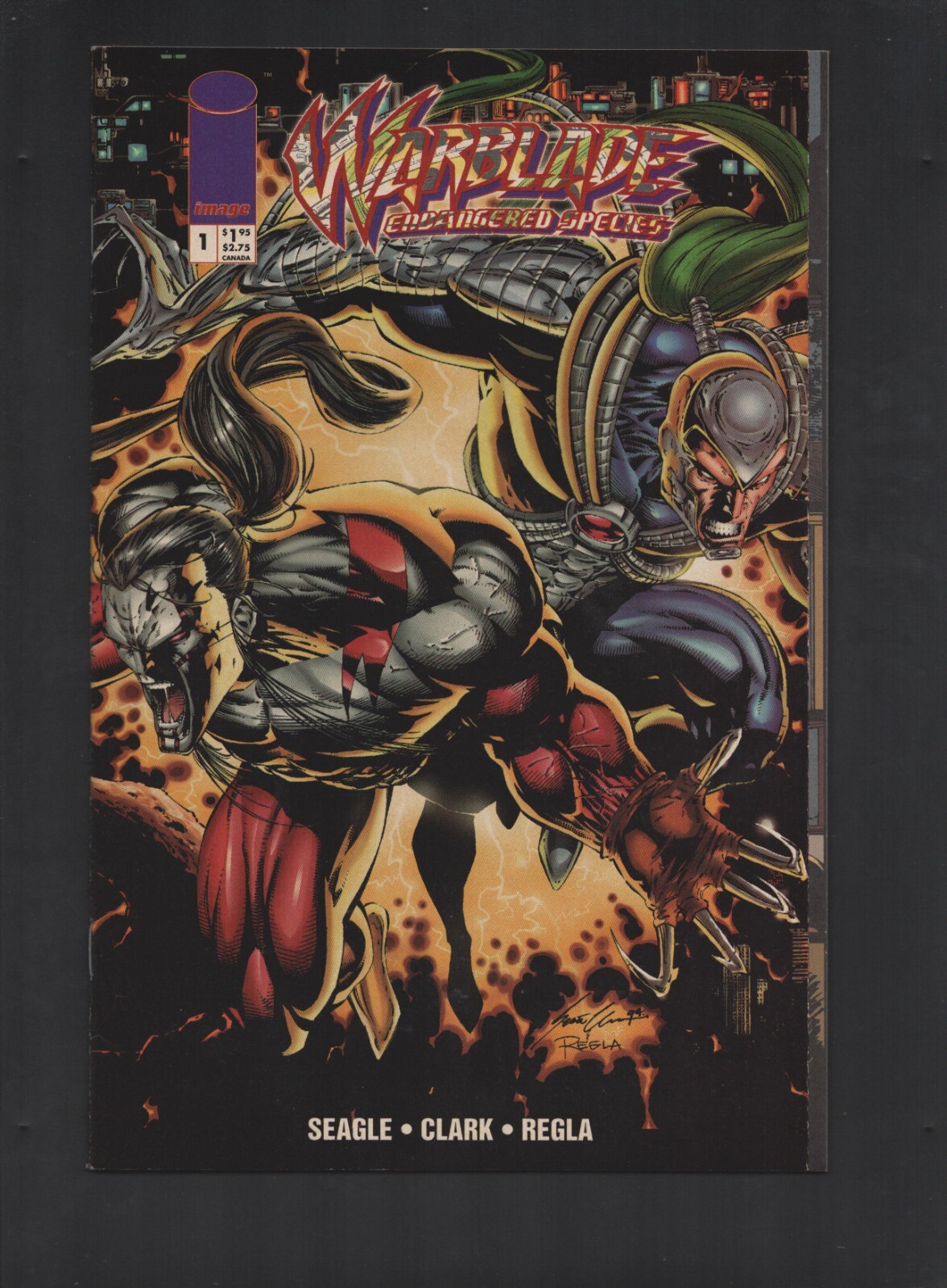 Image Comics Warblade: Endangered Species Jan 1995 NO#1 Image Comics Warblade: Endangered Species Jan 1995 NO#1