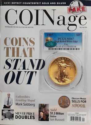 Coinage Magazine August-September 2024 Coins That Stand Out