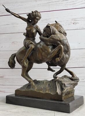 Hot Cast Nude Female Amazon warrior Hippolyta Goddess Mythological Bronze Deal