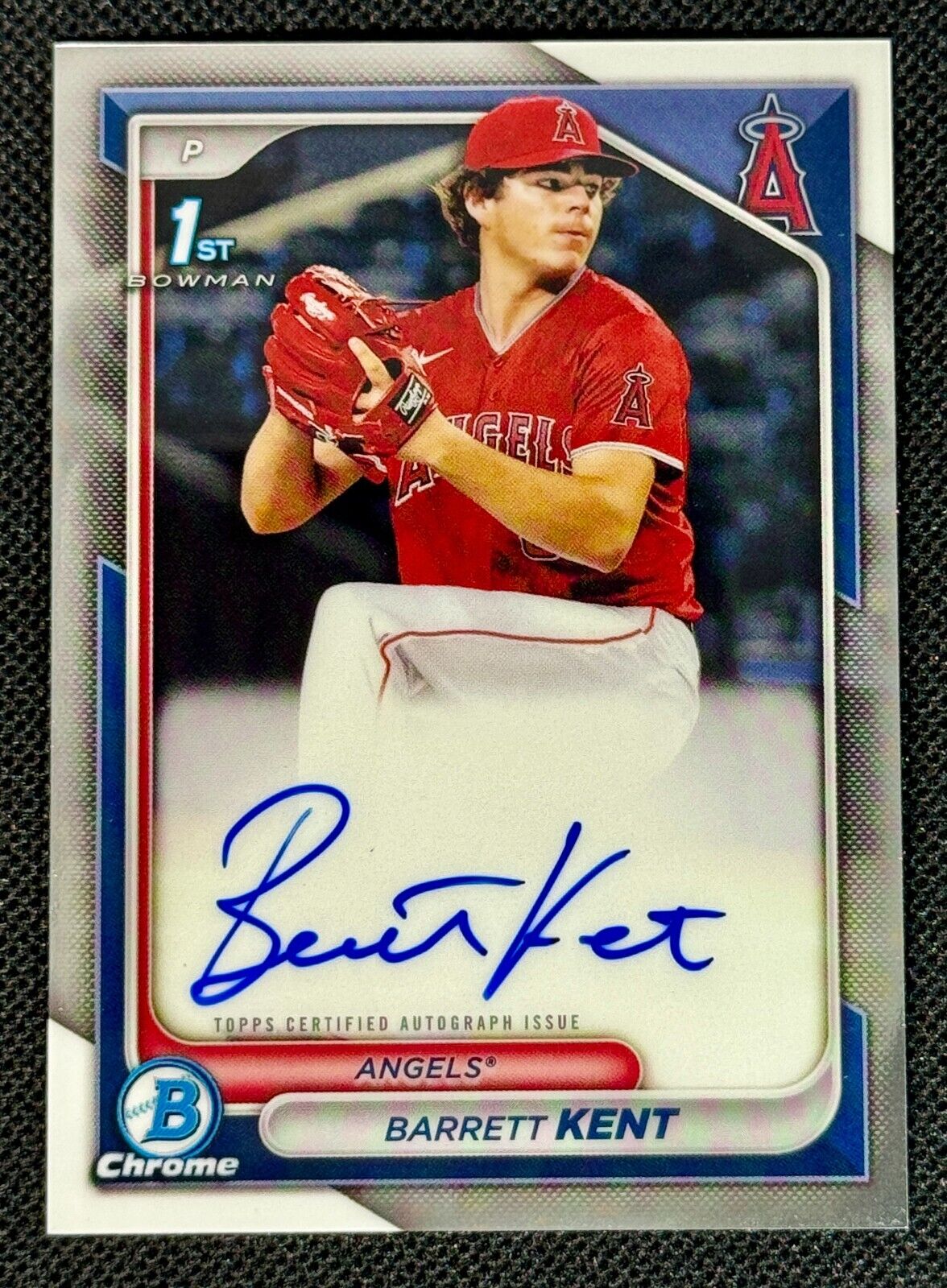 Barrett Kent 1st Bowman ON CARD AUTO 2024 Bowman Chrome #CPA Barrett Kent 1st Bowman ON CARD AUTO 2024 Bowman Chrome #CPA