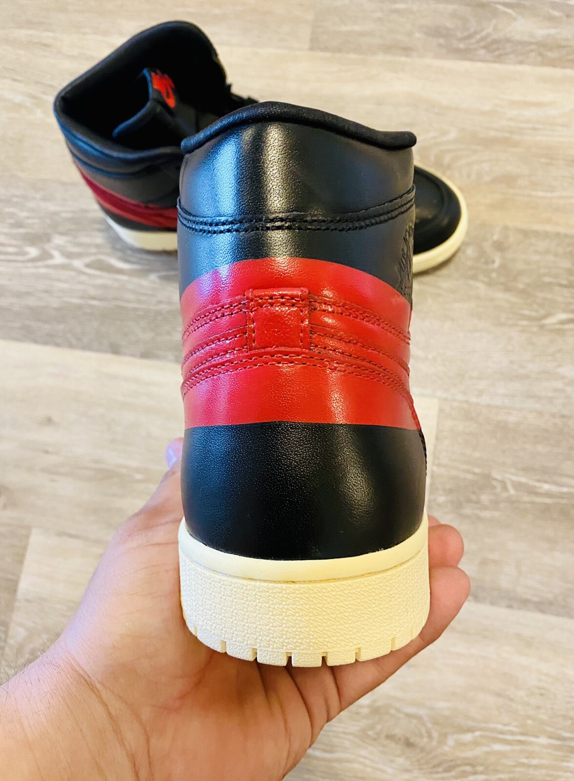 Nike Air Jordan 1 Retro High Defiant 'Couture' Black Red BQ6682