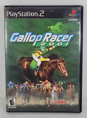 Gallop Racer 2001 (Sony PlayStation 2, 2001) - CIB, Tested