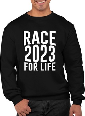 Cancer Awareness Sweatshirt Race for Life 2023 Pink Charity Run Jumper