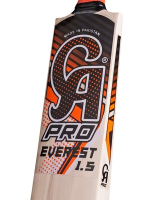 New English Willow Cricket Bat Pro BIG THICK Edge Grade 1 Full Size Short Handle