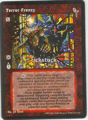Terror Frenzy x1 FN VTES Jyhad