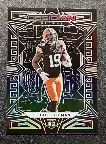 2023 Panini Obsidian Cedric Tillman #120