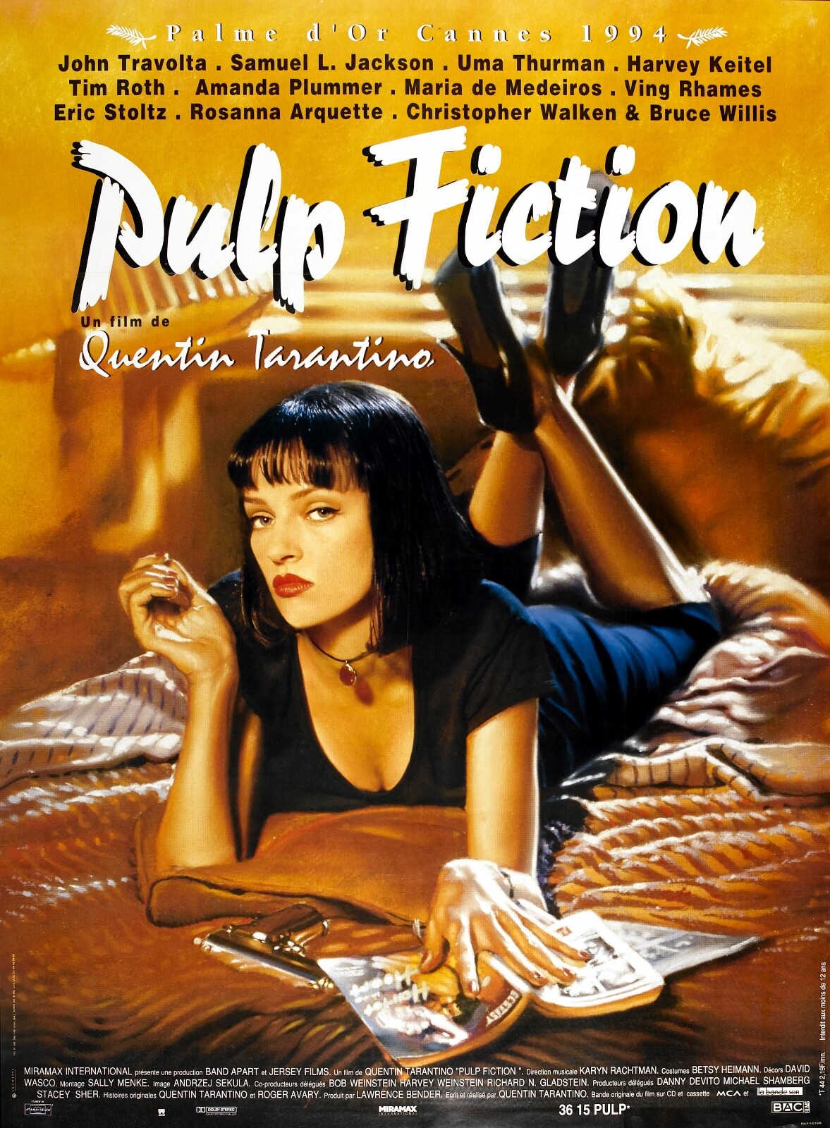 PULP FICTION MOVIE POSTER (60X80) QUENTIN TARANTINO | eBay